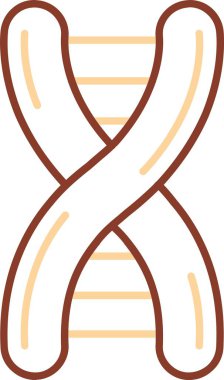 güzel eşarp vektör çizgisi simgesi