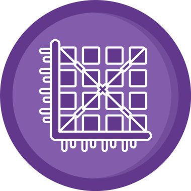 güzel Cpu vektör simgesi