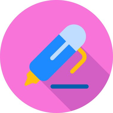 Bir kalemin vektör illüstrasyonu