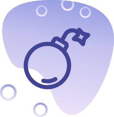 Mavi arkaplanın vektör illüstrasyonu