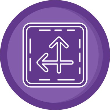 Vektör yön simgesi