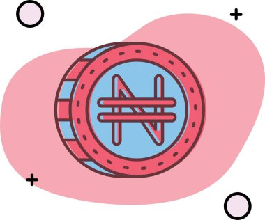 Bir topun vektör illüstrasyonu