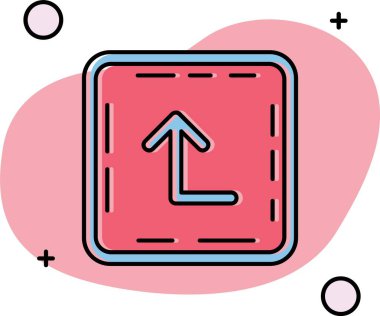 Çalışma kullanımınız için vektör simgesi tasarımı