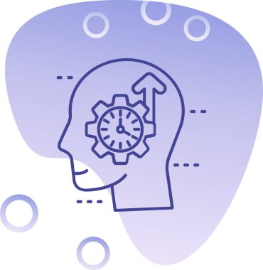 Vektör Beyin simgesi illüstrasyonu