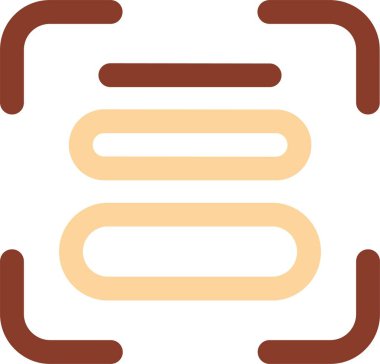 Gıda simgesinin vektör illüstrasyonu