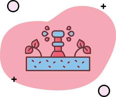 kalp ikonu vektör illüstrasyon tasarımı
