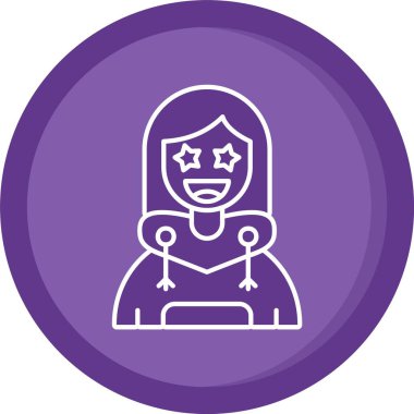 İnsan simgesinin vektör illüstrasyonu