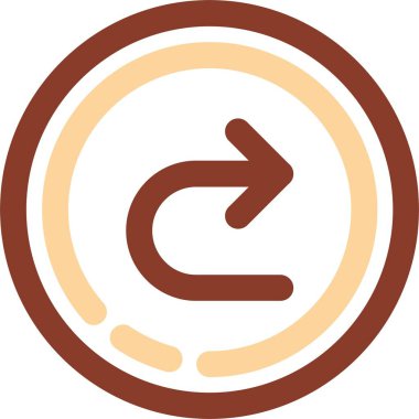 Yol işaretinin vektör illüstrasyonu