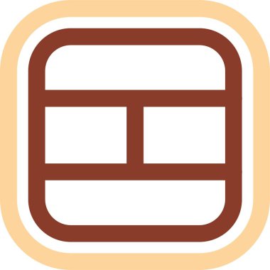 Gıda simgesinin vektör illüstrasyonu