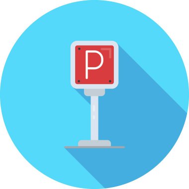 park ışığı çember simgesi