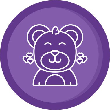 Yüzünde bir gülümseme olan eşsiz bir ifade.