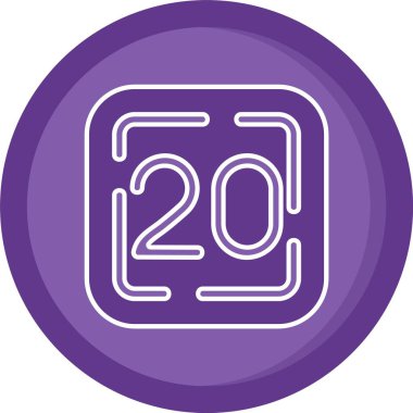 vektör Takvimi Simgesi illüstrasyonu