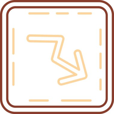 Yol işareti simgesi. Beyaz arkaplanda izole edilmiş web tasarımı için ana yol işaret vektör simgesi