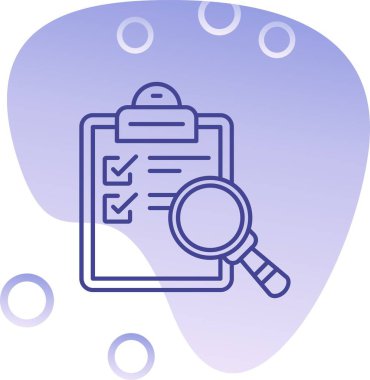 vektör Arama Simgesi illüstrasyonu