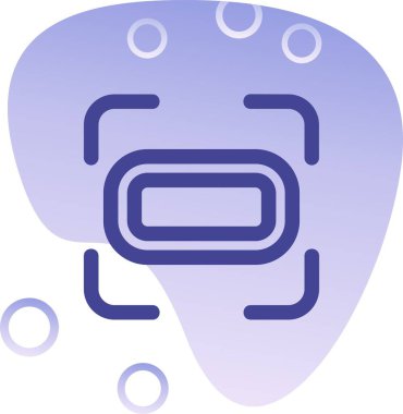 Fiş vektör simgesine sahip eşsiz bir beyin