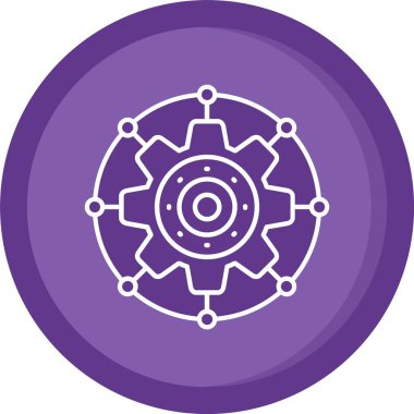 vektör ayarı simgesi