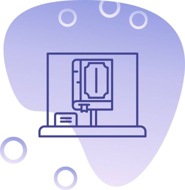 Anahtarı ve bilgisayarı olan bilgisayar