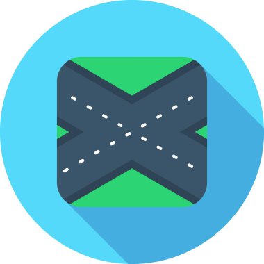 Modern simgenin vektör illüstrasyonu