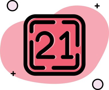 22 numara simgesi tasarımı