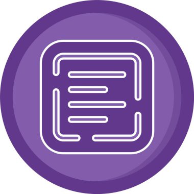 Benzersiz Klima Kabartma Vektör Simgesi