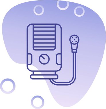 Klima simgesi, vektör illüstrasyonu