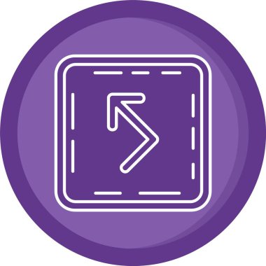 ok simgesinin vektör illüstrasyonu