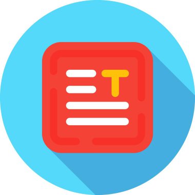 Haberlerin vektör düzlüğü simgesi