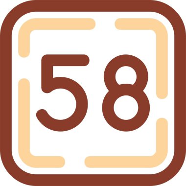 656 simgesi, vektör illüstrasyon tasarımı