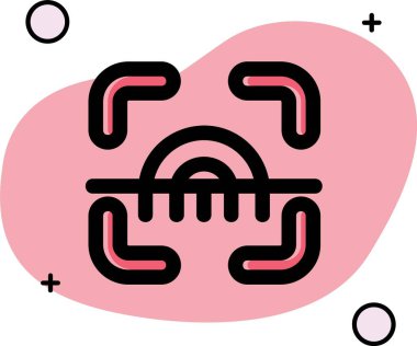 kalp simgesi, vektör illüstrasyonu