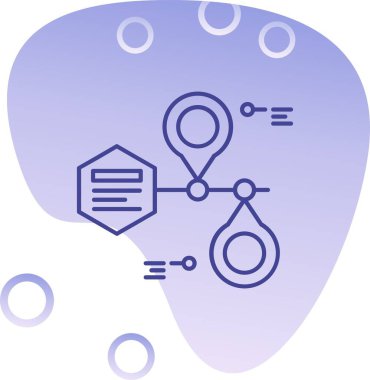 seo modern simgesinin vektör illüstrasyonu