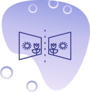 Beynin beyaz arka planının vektör çizimi