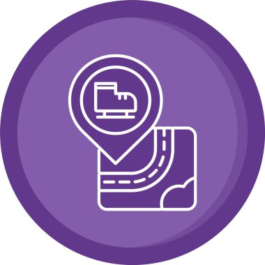 harita pin sembolü vektör arkaplan dekoru