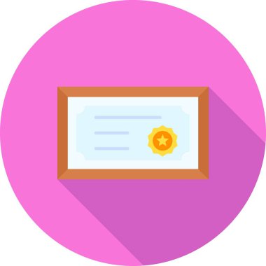 ödül rozeti simgesi düz stil