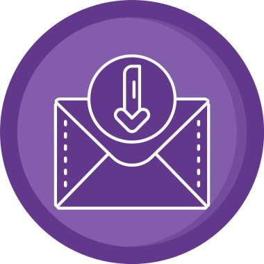 e- posta simgesi vektör illüstrasyonu