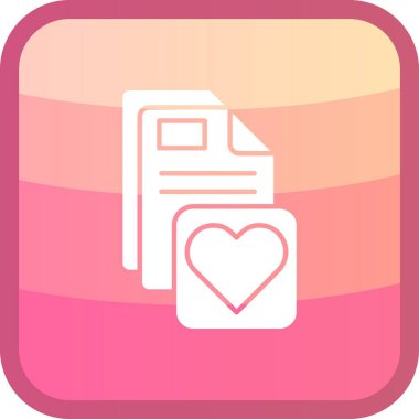 güzel aşk kartı sembolü