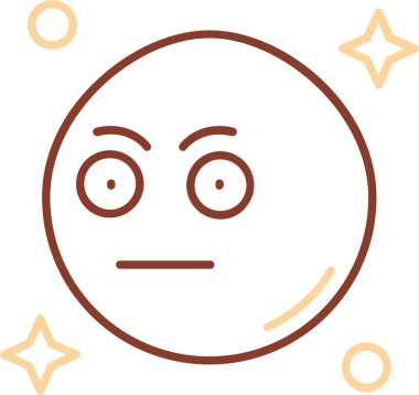 vektör emoji simgesi simgesi