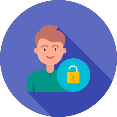 Alışveriş. Web simgesi basit illüstrasyon