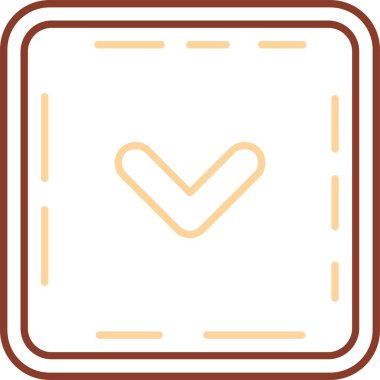 Çikolatalı pasta vektör simgesi