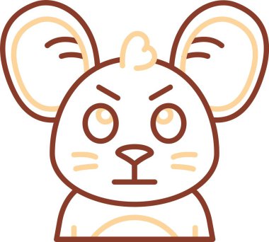 Emoji simge tasarım vektörü