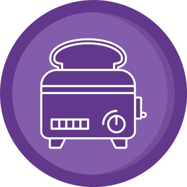 Gıda simgesinin vektör illüstrasyonu