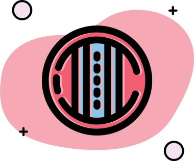 vektör nota kağıt simgesi