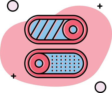 Metnin ve ağın için vektör simgesi