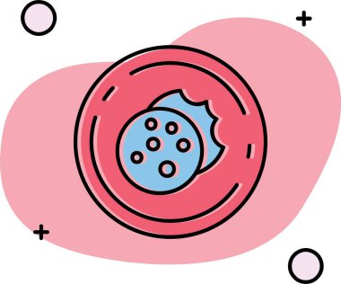 virüs simgesi tasarım vektörü