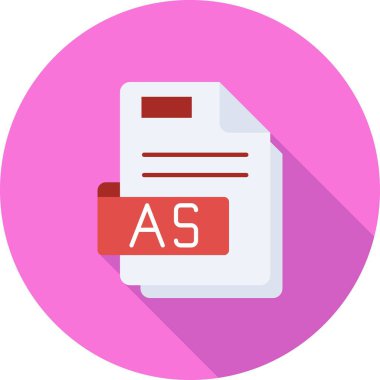 Bir belge simgesinin vektör illüstrasyonu