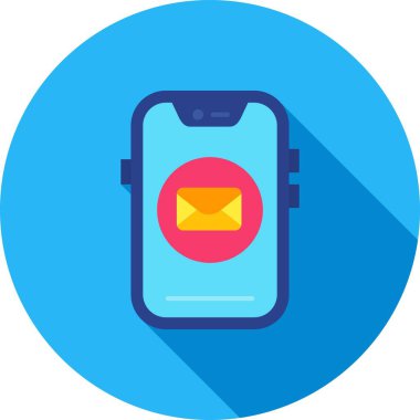 e-posta simgesi düz biçimli