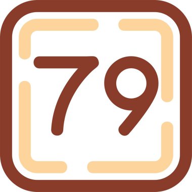 787 simge vektör illüstrasyonu