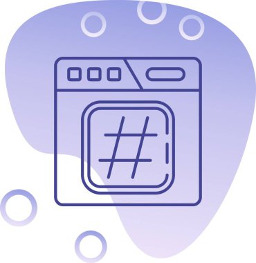 Web ve mobil için vektör simgesi