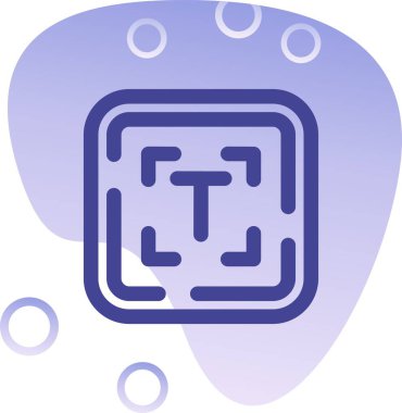 Benzersiz harita konumu vektör simgesi