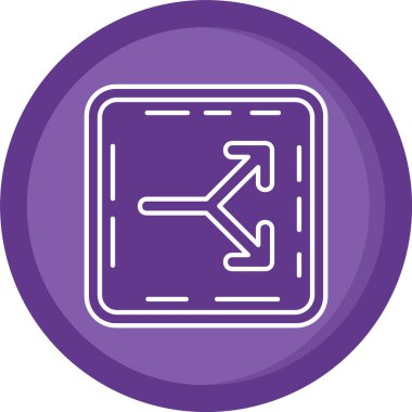 güzel sol ok vektör simgesi