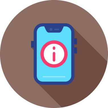 Vektör Mobil simge illüstrasyonu